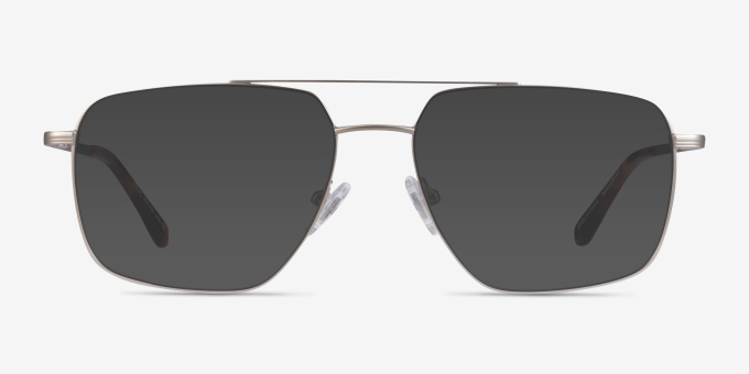 Focal Silver MetalEyeglass Frames from EyeBuyDirect, with Tinted Lenses