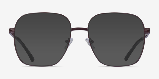 Epicenter Brown Black MetalEyeglass Frames from EyeBuyDirect, with Tinted Lenses