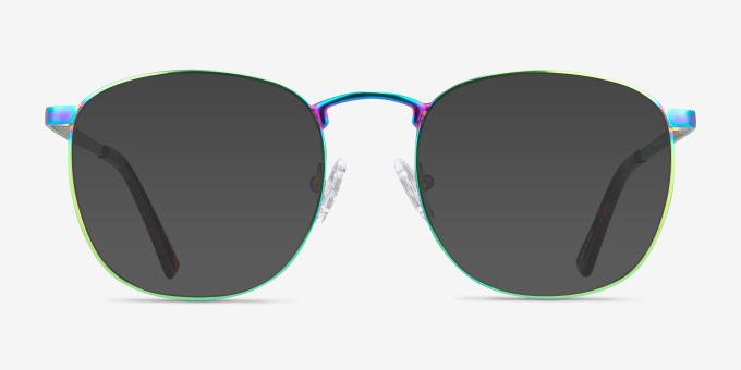 St Michel Multicolore MétalMontures de lunettes de vue d'EyeBuyDirect, Avec des Verres Teintés