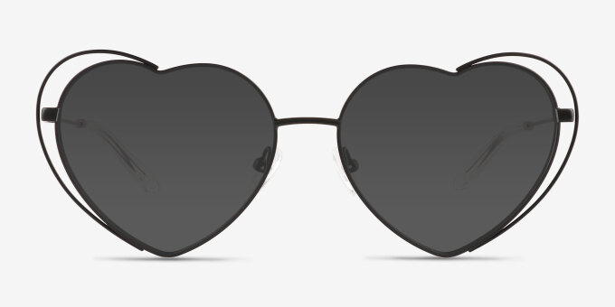 Always Black MetalEyeglass Frames from EyeBuyDirect, with Tinted Lenses