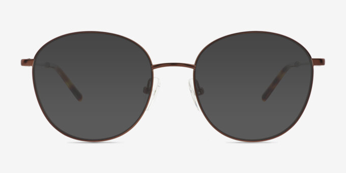 Coles Bronze Alternative MaterialsEyeglass Frames from EyeBuyDirect, with Tinted Lenses