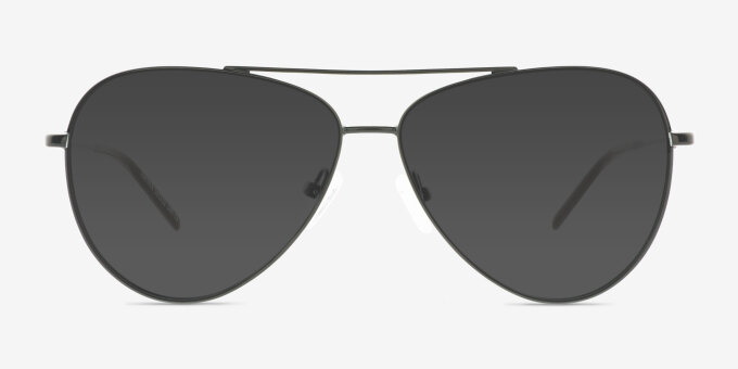 Rayner Gray Alternative MaterialsEyeglass Frames from EyeBuyDirect, with Tinted Lenses
