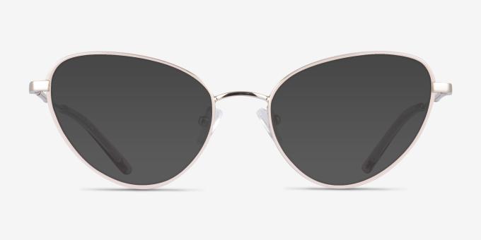 Heritage Pink MetalEyeglass Frames from EyeBuyDirect, with Tinted Lenses
