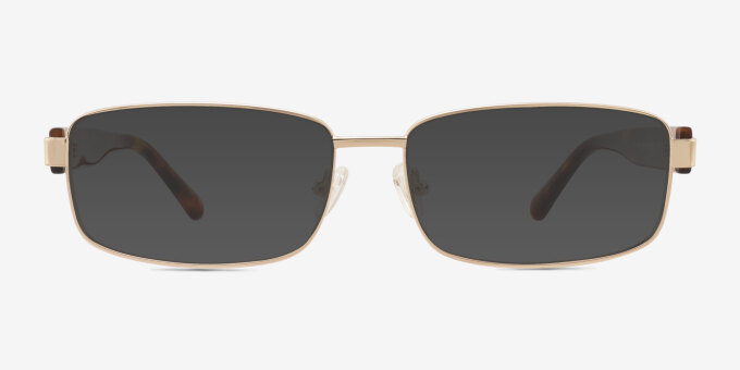 Branford Gold Acetate, MetalEyeglass Frames from EyeBuyDirect, with Tinted Lenses