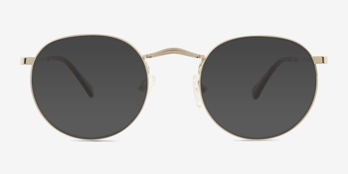 Daydream Silver MetalEyeglass Frames from EyeBuyDirect, with Tinted Lenses