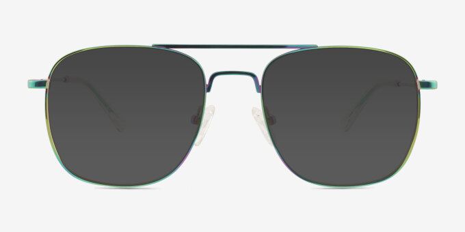 Fame Rainbow MetalEyeglass Frames from EyeBuyDirect, with Tinted Lenses
