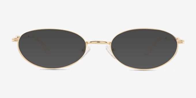 Optura Gold Alternative MaterialsEyeglass Frames from EyeBuyDirect, with Tinted Lenses