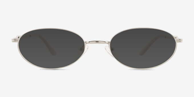 Optura Silver Alternative MaterialsEyeglass Frames from EyeBuyDirect, with Tinted Lenses