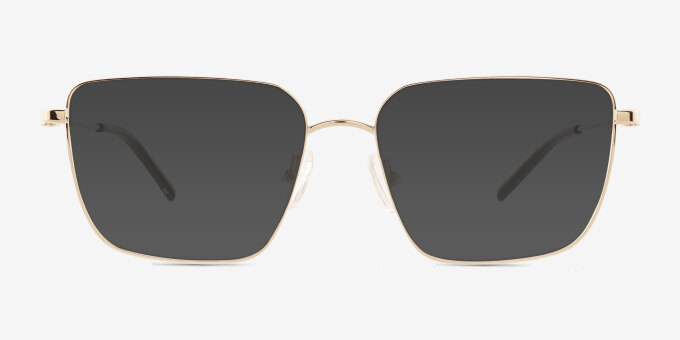 Sartori Gold Alternative MaterialsEyeglass Frames from EyeBuyDirect, with Tinted Lenses