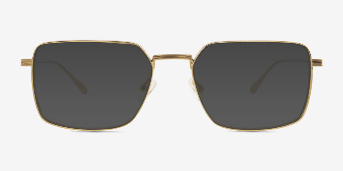 Holland Gold MetalEyeglass Frames from EyeBuyDirect, with Tinted Lenses