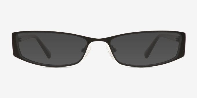 Fenmore Black AcetateEyeglass Frames from EyeBuyDirect, with Tinted Lenses