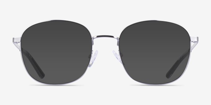 Architecht Silver MetalEyeglass Frames from EyeBuyDirect, with Tinted Lenses