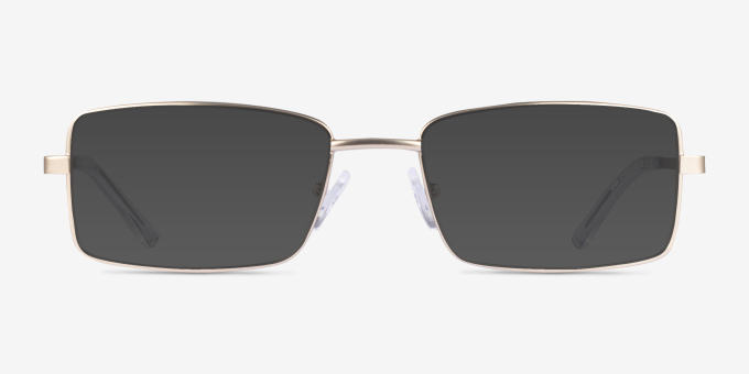 Ari Doré MétalMontures de lunettes de vue d'EyeBuyDirect, Avec des Verres Teintés
