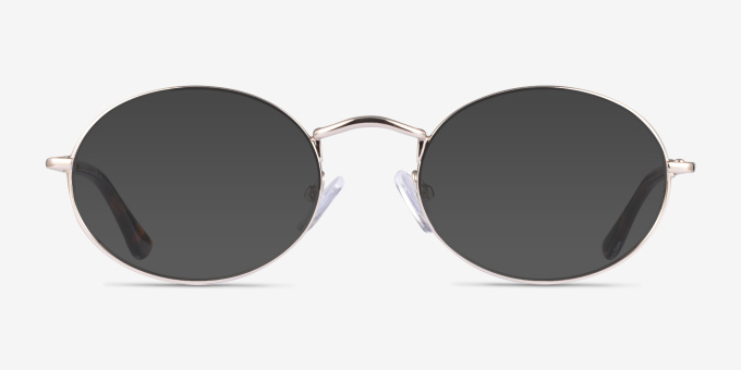 Blair Gold MetalEyeglass Frames from EyeBuyDirect, with Tinted Lenses