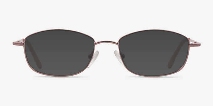 Calm Pink MetalEyeglass Frames from EyeBuyDirect, with Tinted Lenses