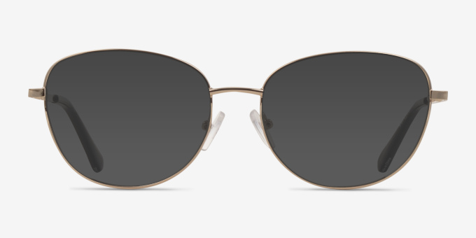 Celine Gold MetalEyeglass Frames from EyeBuyDirect, with Tinted Lenses