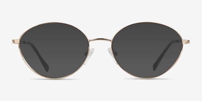 Cinema Gold MetalEyeglass Frames from EyeBuyDirect, with Tinted Lenses