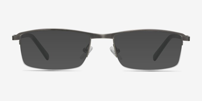 Mel Silver MetalEyeglass Frames from EyeBuyDirect, with Tinted Lenses