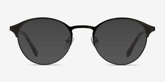 Little Time Black MetalEyeglass Frames from EyeBuyDirect, with Tinted Lenses