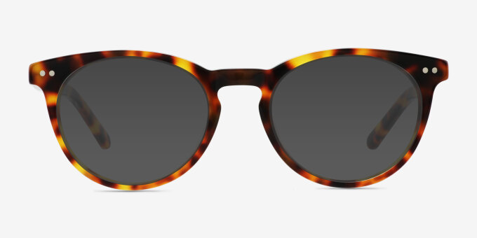 Morning Warm Tortoise AcetateEyeglass Frames from EyeBuyDirect, with Tinted Lenses