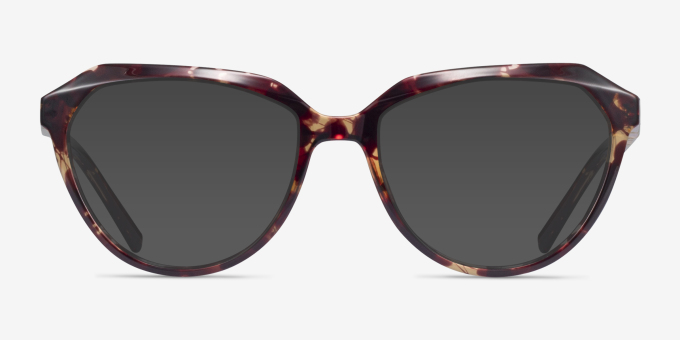 Graeme Floral PlasticEyeglass Frames from EyeBuyDirect, with Tinted Lenses