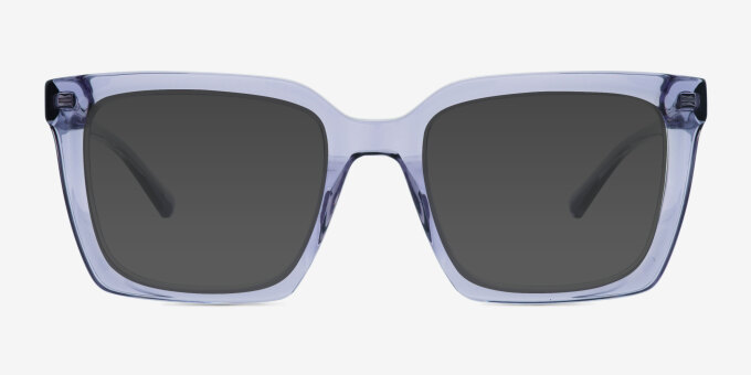 Mullen Violet AcétateMontures de lunettes de vue d'EyeBuyDirect, Avec des Verres Teintés