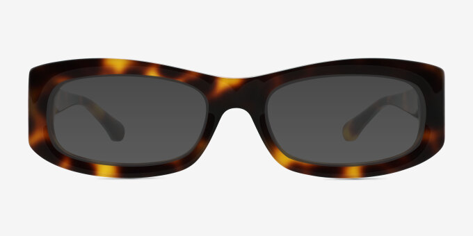 Folklore Tortoise Alternative MaterialsEyeglass Frames from EyeBuyDirect, with Tinted Lenses