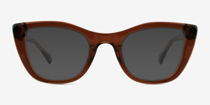 Odyssey Brown Alternative MaterialsEyeglass Frames from EyeBuyDirect, with Tinted Lenses