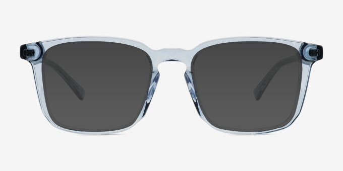 Astera Blue Alternative MaterialsEyeglass Frames from EyeBuyDirect, with Tinted Lenses