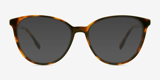 Yarrow Tortoise Alternative MaterialsEyeglass Frames from EyeBuyDirect, with Tinted Lenses