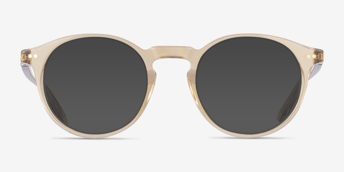 Envelope Brown AcetateEyeglass Frames from EyeBuyDirect, with Tinted Lenses