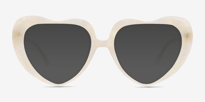 Endless Love Floral AcetateEyeglass Frames from EyeBuyDirect, with Tinted Lenses