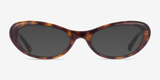 Vertex Tortoise AcetateEyeglass Frames from EyeBuyDirect, with Tinted Lenses