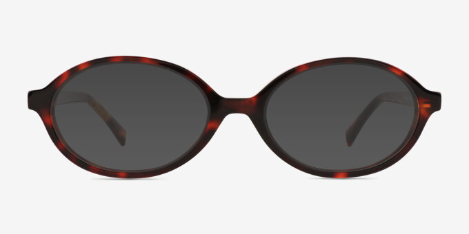 Aven Tortoise AcetateEyeglass Frames from EyeBuyDirect, with Tinted Lenses