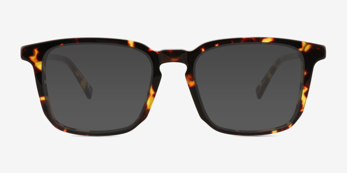 Astera Tortoise Alternative MaterialsEyeglass Frames from EyeBuyDirect, with Tinted Lenses