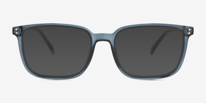 Zippity Teal PlastiqueMontures de lunettes de vue d'EyeBuyDirect, Avec des Verres Teintés