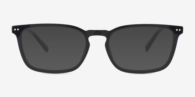Sinclair Bleu marine Matériaux biosourcésMontures de lunettes de vue d'EyeBuyDirect, Avec des Verres Teintés