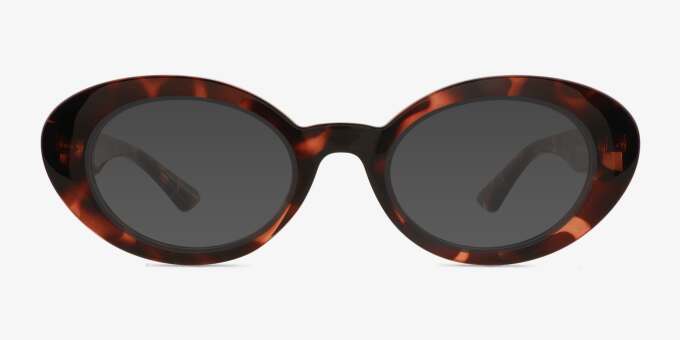 Chambers Tortoise Alternative MaterialsEyeglass Frames from EyeBuyDirect, with Tinted Lenses