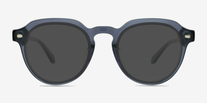 Cavendish Blue Alternative MaterialsEyeglass Frames from EyeBuyDirect, with Tinted Lenses