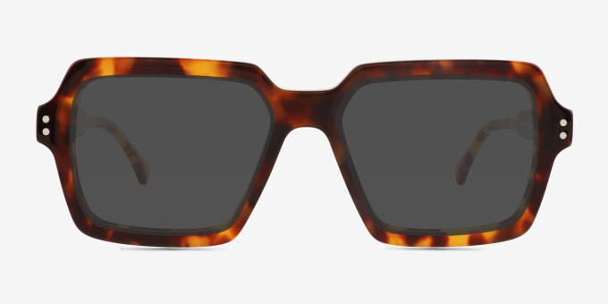 Hollingsworth Tortoise Alternative MaterialsEyeglass Frames from EyeBuyDirect, with Tinted Lenses