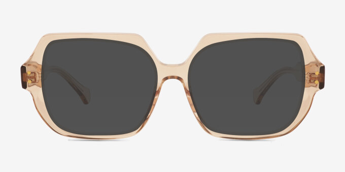 Cromwell Brown Alternative MaterialsEyeglass Frames from EyeBuyDirect, with Tinted Lenses