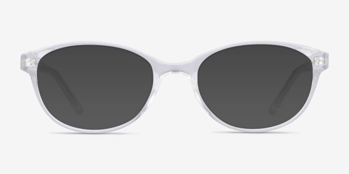 Air Transparent PlastiqueMontures de lunettes de vue d'EyeBuyDirect, Avec des Verres Teintés