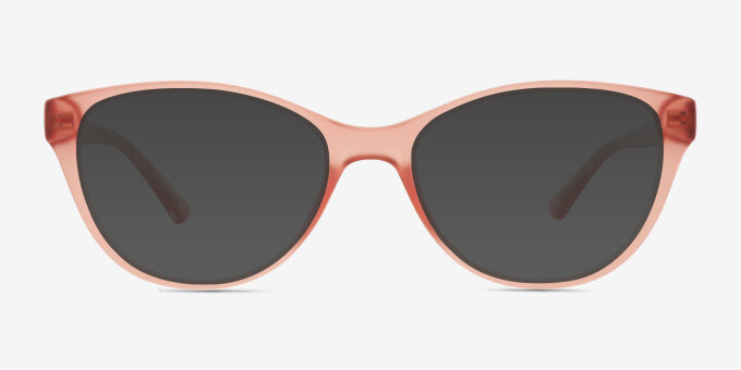 Camille Pink PlasticEyeglass Frames from EyeBuyDirect, with Tinted Lenses