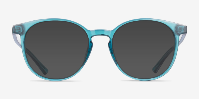 Crew Bleu PlastiqueMontures de lunettes de vue d'EyeBuyDirect, Avec des Verres Teintés