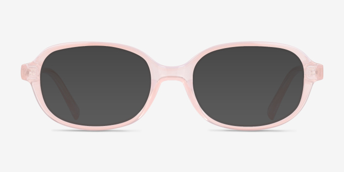 Elliot Pink Alternative MaterialsEyeglass Frames from EyeBuyDirect, with Tinted Lenses