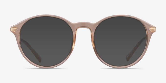 Hattie Brun MétalMontures de lunettes de vue d'EyeBuyDirect, Avec des Verres Teintés