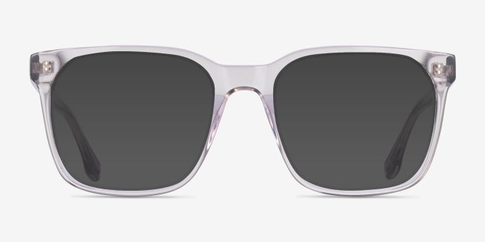Lance Gray Alternative MaterialsEyeglass Frames from EyeBuyDirect, with Tinted Lenses