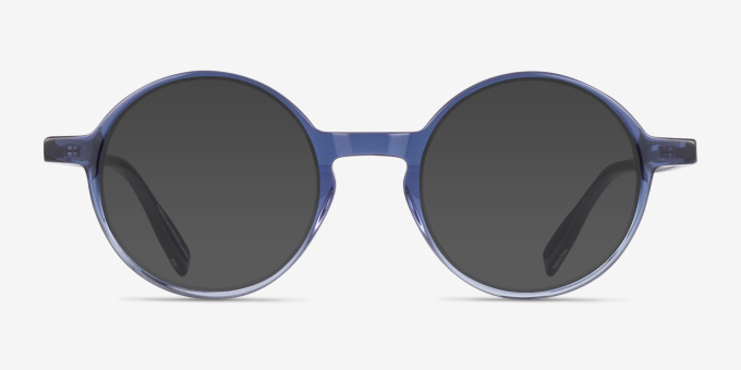 Juno Gradient Blue Alternative MaterialsEyeglass Frames from EyeBuyDirect, with Tinted Lenses