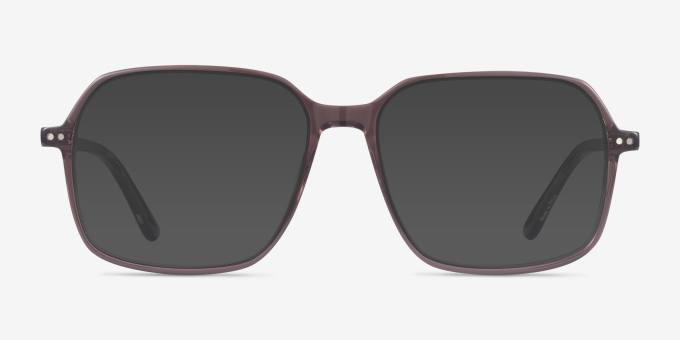 Logan Brun AcétateMontures de lunettes de vue d'EyeBuyDirect, Avec des Verres Teintés