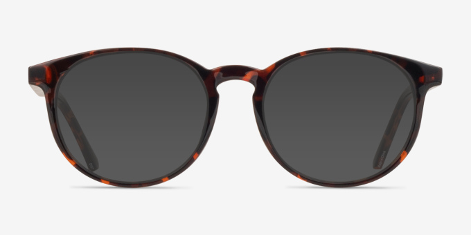 Bubbles Tortoise PlasticEyeglass Frames from EyeBuyDirect, with Tinted Lenses